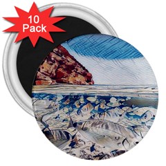 Fishes In Lake Garda 3  Magnets (10 Pack)  by ConteMonfrey