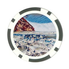 Fishes In Lake Garda Poker Chip Card Guard by ConteMonfrey