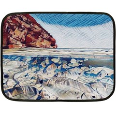 Fishes In Lake Garda Double Sided Fleece Blanket (mini)  by ConteMonfrey