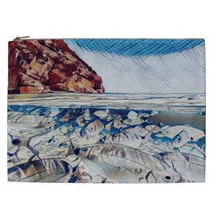 Fishes In Lake Garda Cosmetic Bag (xxl) by ConteMonfrey