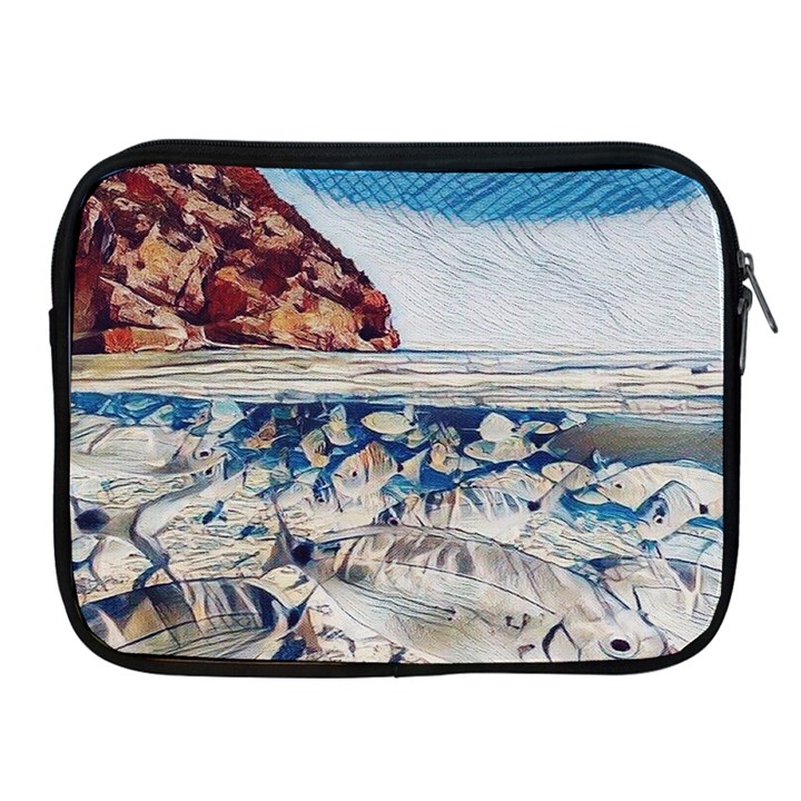 Fishes In Lake Garda Apple iPad 2/3/4 Zipper Cases