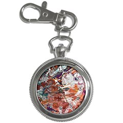 Summer Arabesque Key Chain Watches by kaleidomarblingart