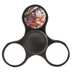 Summer Arabesque Finger Spinner by kaleidomarblingart