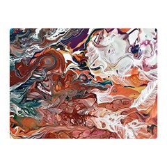 Summer Arabesque Double Sided Flano Blanket (mini)  by kaleidomarblingart