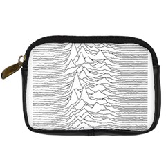 Joy Division Unknown Pleasures Digital Camera Leather Case by Jancukart