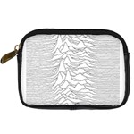 Joy Division Unknown Pleasures Digital Camera Leather Case Front