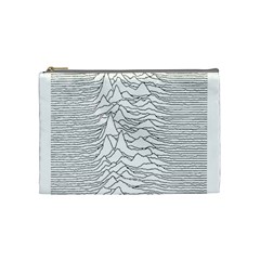 Joy Division Unknown Pleasures Cosmetic Bag (medium)