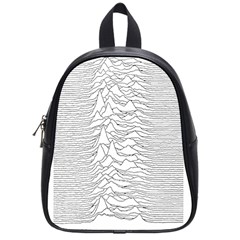 Joy Division Unknown Pleasures School Bag (small) by Jancukart