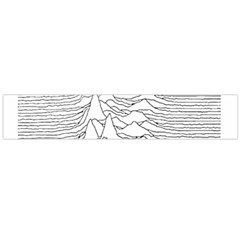 Joy Division Unknown Pleasures Large Flano Scarf 