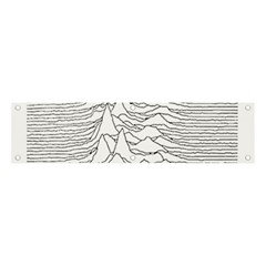 Joy Division Unknown Pleasures Banner And Sign 4  X 1  by Jancukart