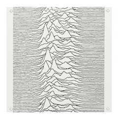 Joy Division Unknown Pleasures Banner And Sign 4  X 4  by Jancukart