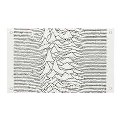 Joy Division Unknown Pleasures Banner And Sign 5  X 3  by Jancukart