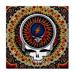 Grateful Dead Tile Coaster by Jancukart