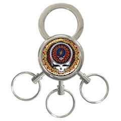 Grateful Dead 3-ring Key Chain