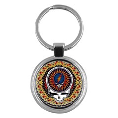 Grateful Dead Key Chain (round) by Jancukart