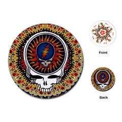 Grateful Dead Playing Cards Single Design (round)