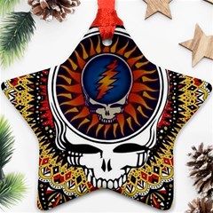 Grateful Dead Star Ornament (two Sides)