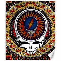 Grateful Dead Canvas 8  X 10 