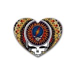 Grateful Dead Rubber Coaster (Heart) Front