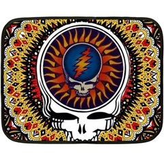 Grateful Dead Double Sided Fleece Blanket (mini)  by Jancukart