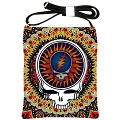 Grateful Dead Shoulder Sling Bag by Jancukart