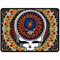 Grateful Dead Fleece Blanket (large)  by Jancukart