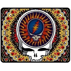 Grateful Dead Double Sided Fleece Blanket (medium)  by Jancukart