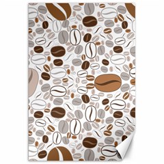 Brown Coffee Beans Pattern Canvas 20  X 30 