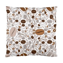 Brown Coffee Beans Pattern Standard Cushion Case (one Side)