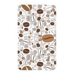 Brown Coffee Beans Pattern Memory Card Reader (rectangular) by Jancukart