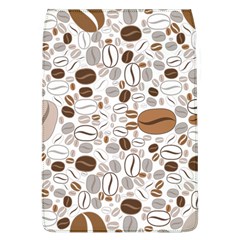 Brown Coffee Beans Pattern Removable Flap Cover (l) by Jancukart