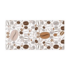 Brown Coffee Beans Pattern Yoga Headband