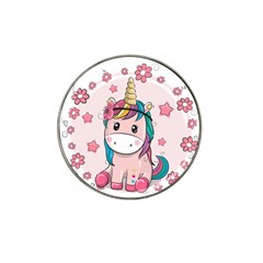 Cartoon Unicorn Fantasy Hat Clip Ball Marker