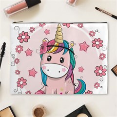 Cartoon Unicorn Fantasy Cosmetic Bag (xl)