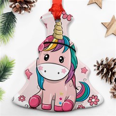 Cartoon Unicorn Fantasy Ornament (christmas Tree) 