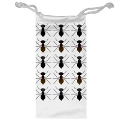 Ant Insect Pattern Cartoon Ants Jewelry Bag by Ravend