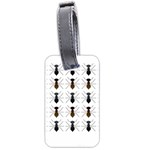 Ant Insect Pattern Cartoon Ants Luggage Tag (two sides) Front