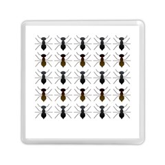 Ant Insect Pattern Cartoon Ants Memory Card Reader (square) by Ravend