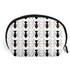 Ant Insect Pattern Cartoon Ants Accessory Pouch (large) by Ravend