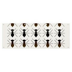 Ant Insect Pattern Cartoon Ants Banner And Sign 8  X 3 