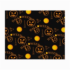 Halloween Background Pattern Small Glasses Cloth