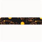 Halloween Background Pattern Small Bar Mats 24 x4  Bar Mat