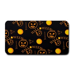 Halloween Background Pattern Medium Bar Mats