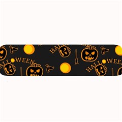 Halloween Background Pattern Large Bar Mats