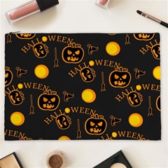 Halloween Background Pattern Cosmetic Bag (XXL)