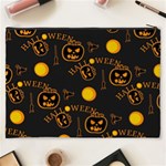 Halloween Background Pattern Cosmetic Bag (XXXL) Back