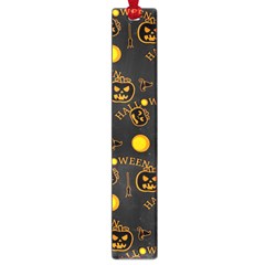 Halloween Background Pattern Large Book Marks by Ravend