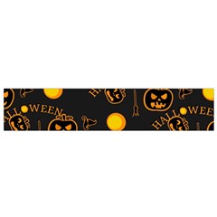 Halloween Background Pattern Small Flano Scarf