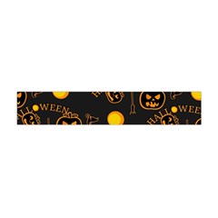 Halloween Background Pattern Flano Scarf (Mini)