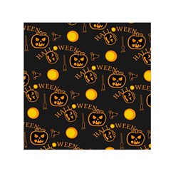 Halloween Background Pattern Square Satin Scarf (30  x 30 )